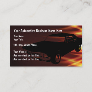 Automotive Business Cards