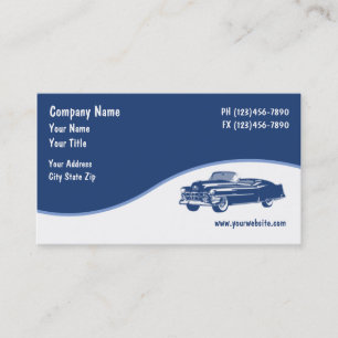 Automotive Business Cards