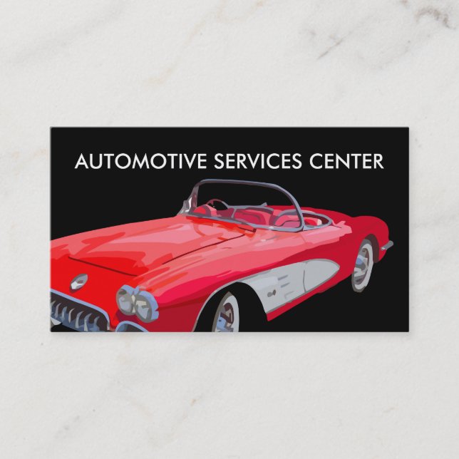 Automotive Business Cards (Front)