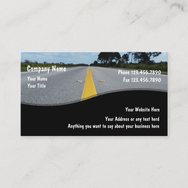 Automotive Business Cards (Front)