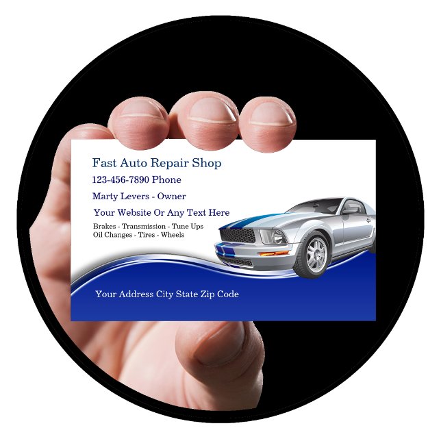 Automotive Business Cards (Creator Uploaded)
