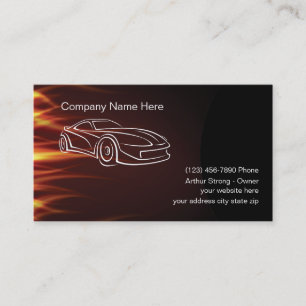 Automotive Business Cards