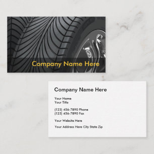 Automotive Business Cards
