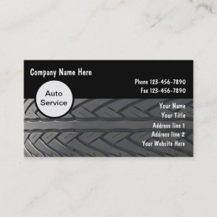 Automotive Business Cards