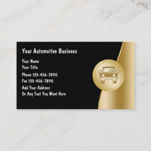 Automotive Business Cards