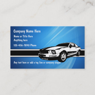 Automotive Business Cards
