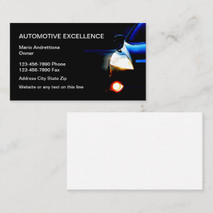 Automotive Business Services Card