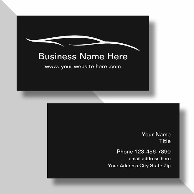 Automotive, Car Detailing Business Cards (Creator Uploaded)