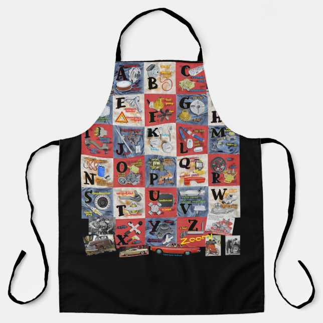 Automotive Car Parts Apron (Front)