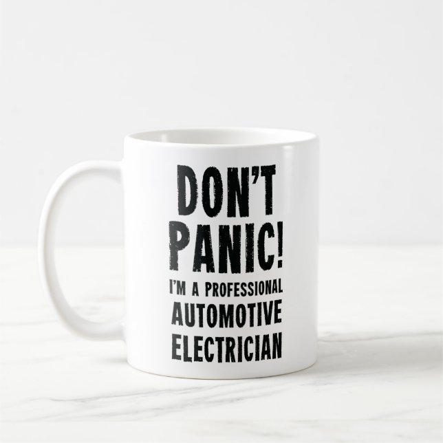 Automotive Electrician Coffee Mug (Left)