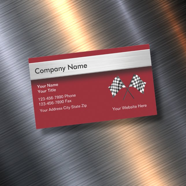 Automotive Magnetic Business Card (Creator Uploaded)