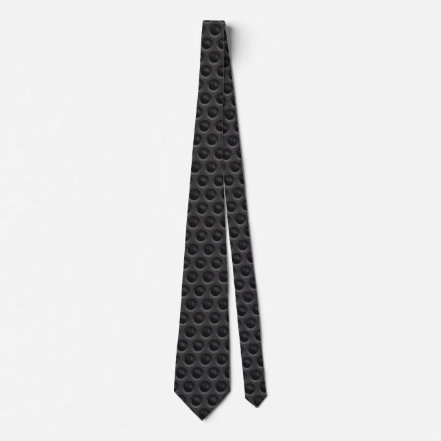 Automotive Polka Dots Composite style Tie (Front)