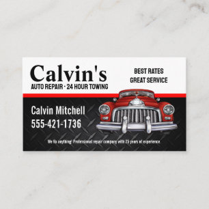 Automotive Repair Business Card
