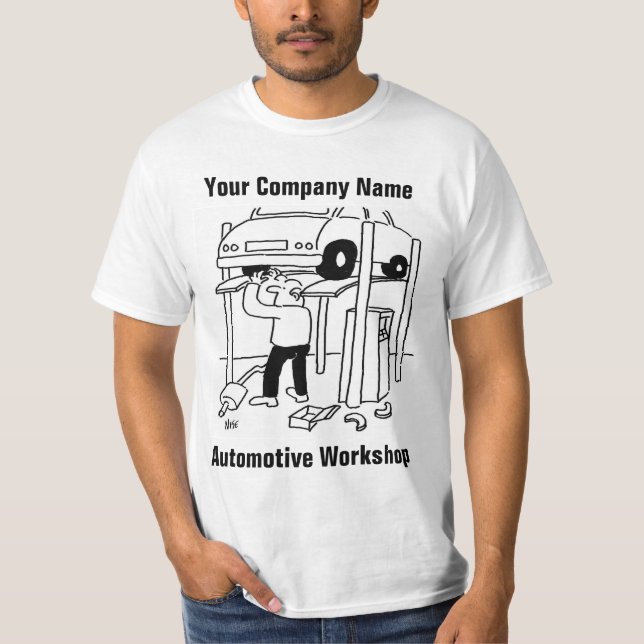 Automotive Workshop T-Shirt (Front)