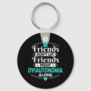 Autonomic Dysfunction Tee - Dysautonomia Awareness Keychain