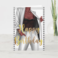 Autonomiser la carte d'anniversaire "fille chef" d