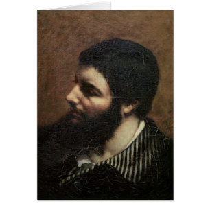 Autoportrait avec le collier rayé