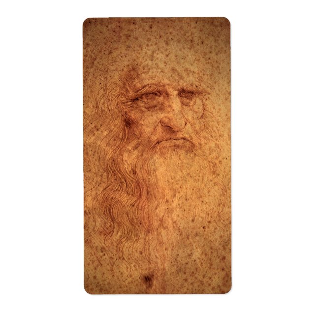 Autoportrait de Léonard de Vinci, Art Renaissance (Devant)