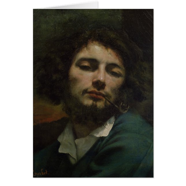 Autoportrait ou, l'homme avec un tuyau, c.1846 (Devant)