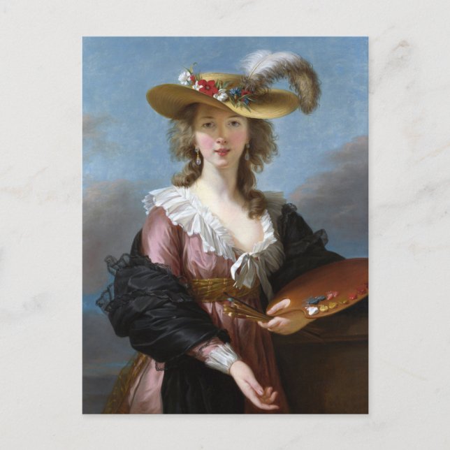 Autoportrait par Elisabeth Vigee Le Brun Carte pos (Devant)