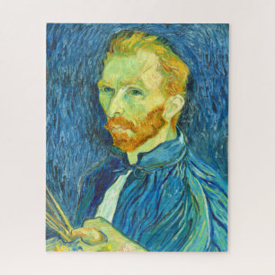 Autoportrait Vincent Van Gogh 1889 Jigsaw Puzzle
