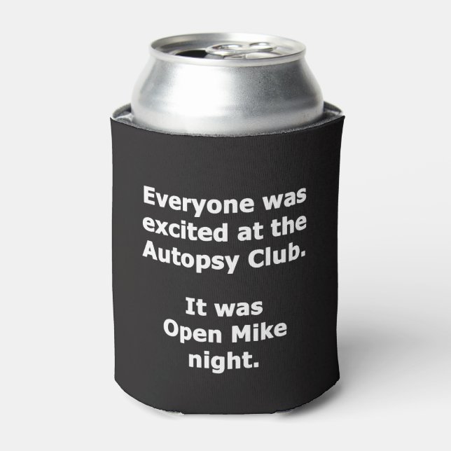 Autopsy Club Can Cooler (Can Front)
