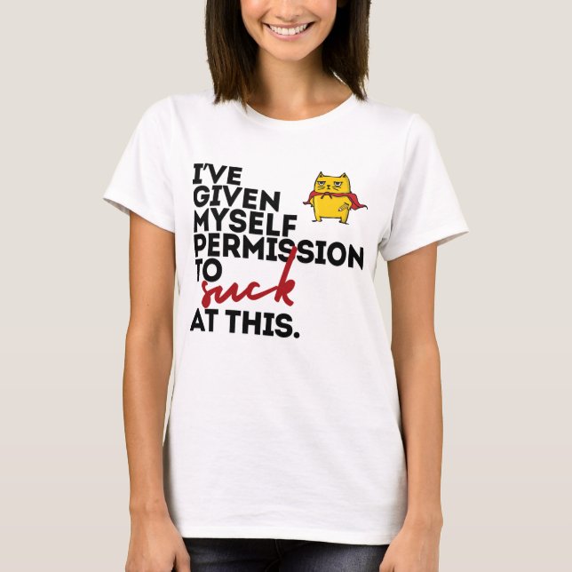 Autorisation de Suck T-shirt (Devant)