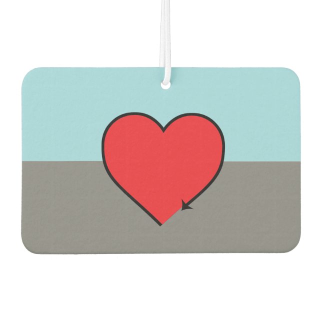 Autosexual Pride Air Freshener (Front)
