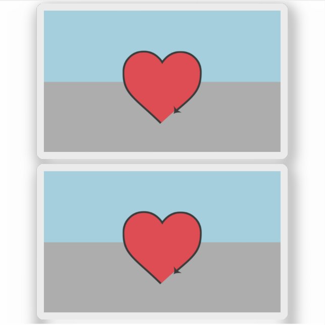 Autosexual Pride Flag and Symbol (Front)
