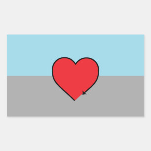 Autosexual Pride Flag and Symbol Sticker