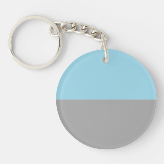 Autosexual Pride Flag Keychain (Front)