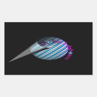 Autosticker "Do bin I dahoam" Sticker