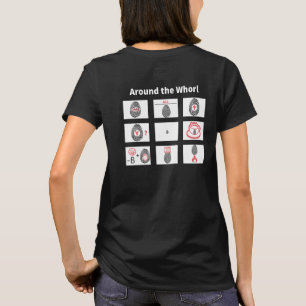 Autour du tourbillon - T-shirt femme