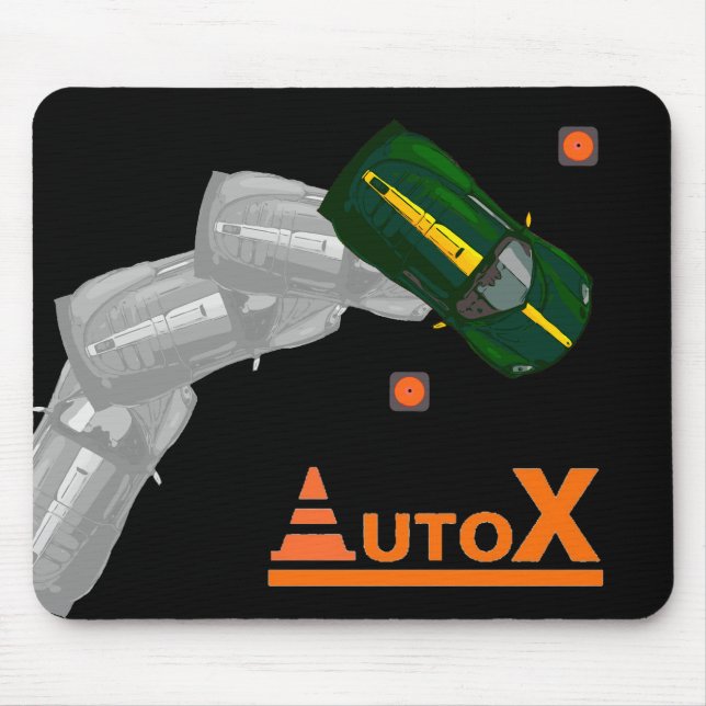 AUTOX-Green Mouse Pad (Front)