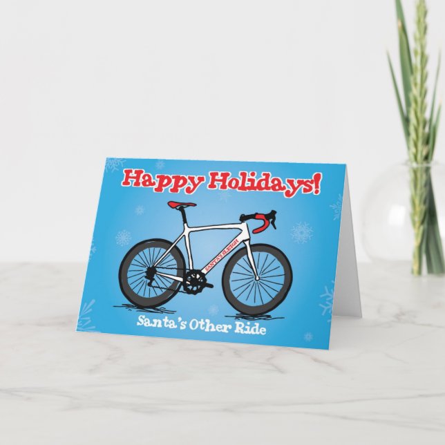 "Autre de Père Noël carte de Noël de tour" pour (Devant)
