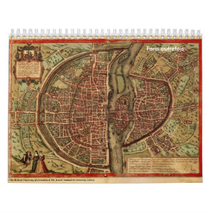 autrefois calendrier de Paris