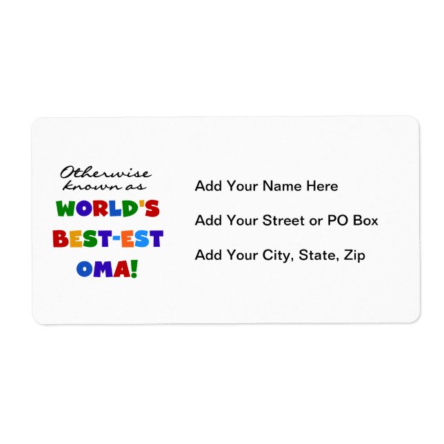 Autrement connu comme T-shirts et cadeaux de (Devant)