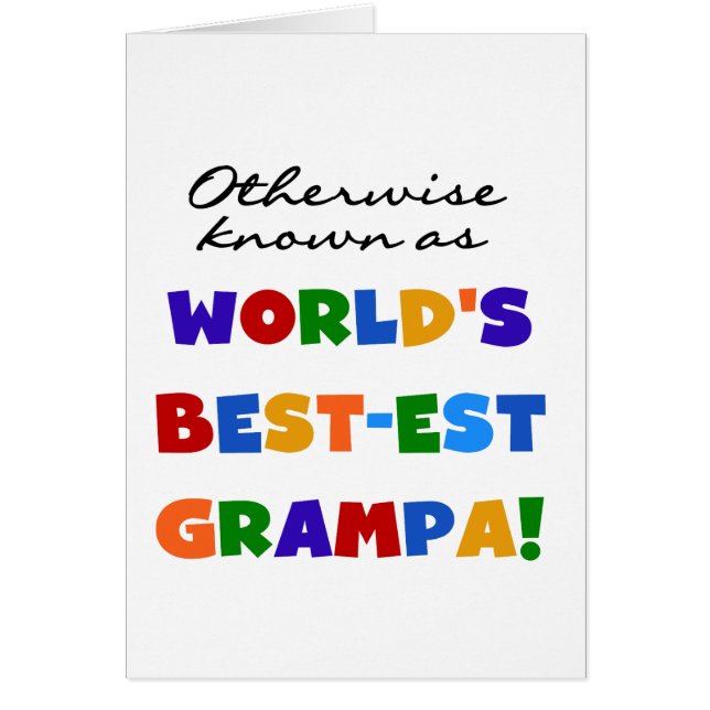 Autres sous le nom de Meilleurs T-shirts Grampa (Devant)