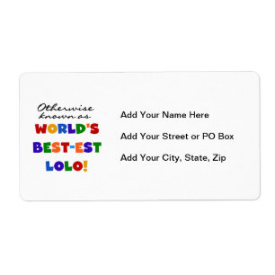 Autres T-shirts et cadeaux Lolo les plus connus