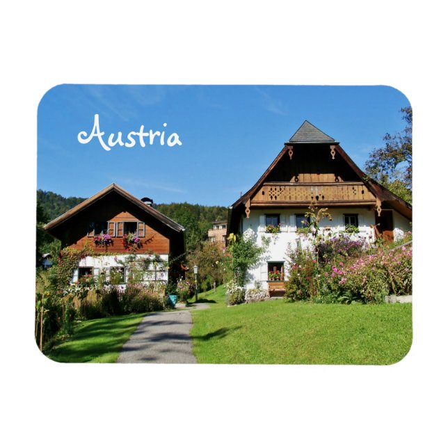 Autriche - Magnet souvenir (Horizontal)