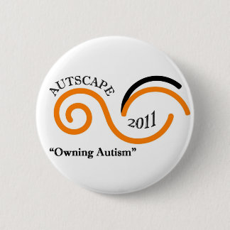 Autscape 2011 2 inch round button