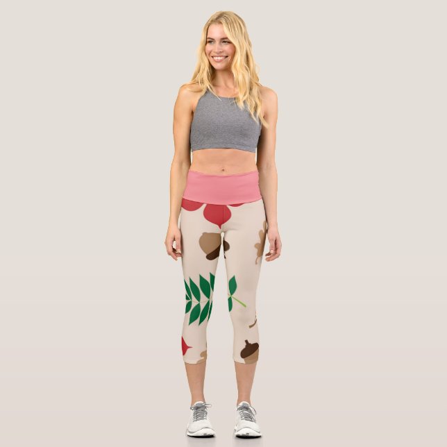 Autuman  capri leggings (Front)