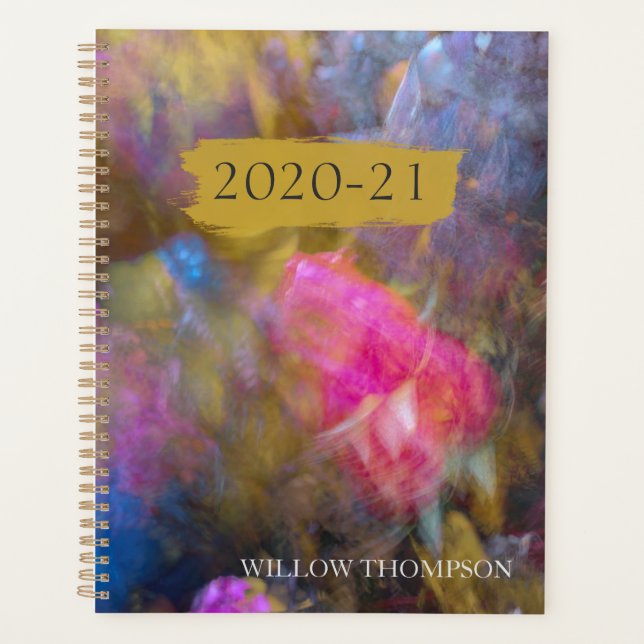 Autumn Abstract Photography Art Planner (Front)
