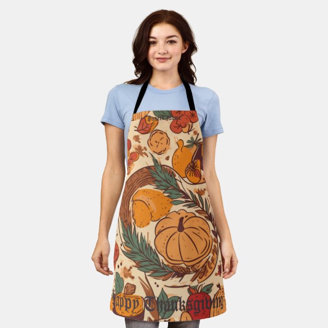 Autumn Abundance Apron (Worn)