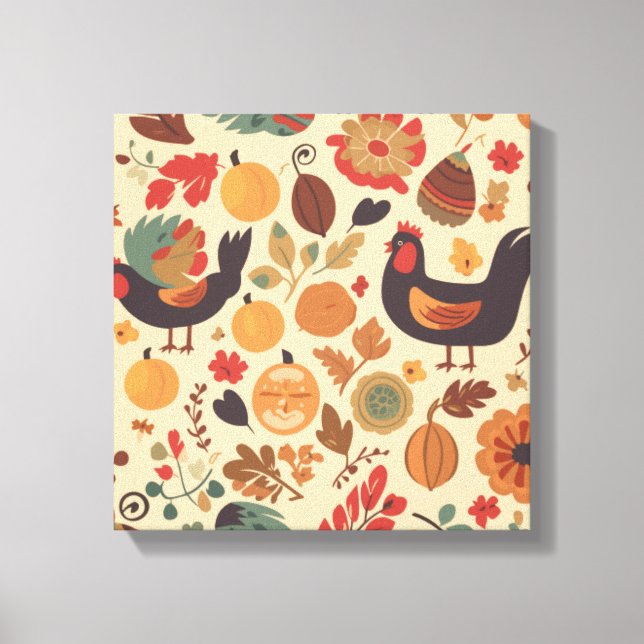 Autumn Abundance Canvas Print (Front)