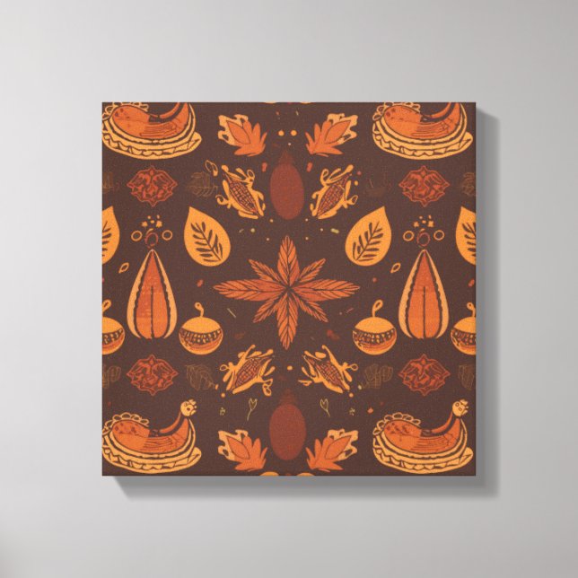 Autumn Abundance Canvas Print (Front)