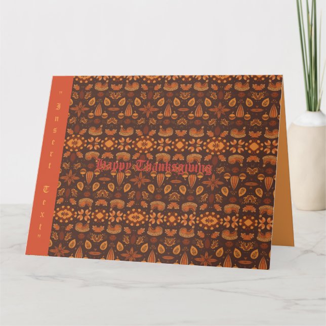 Autumn Abundance Card (Front)