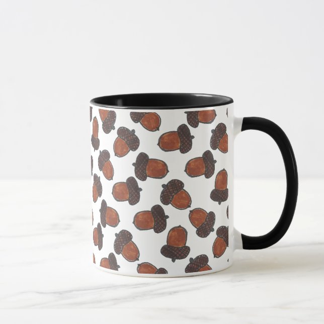 Autumn Acorn Mug (Right)