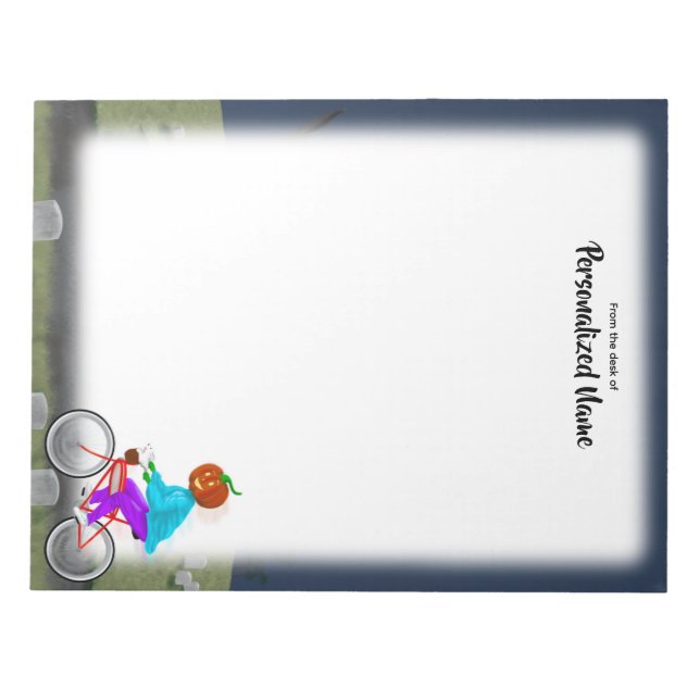 Autumn Adventure - Unlined Notepad (Front)