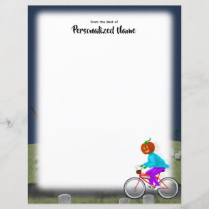 Autumn Adventure - Unlined Paper Sheet